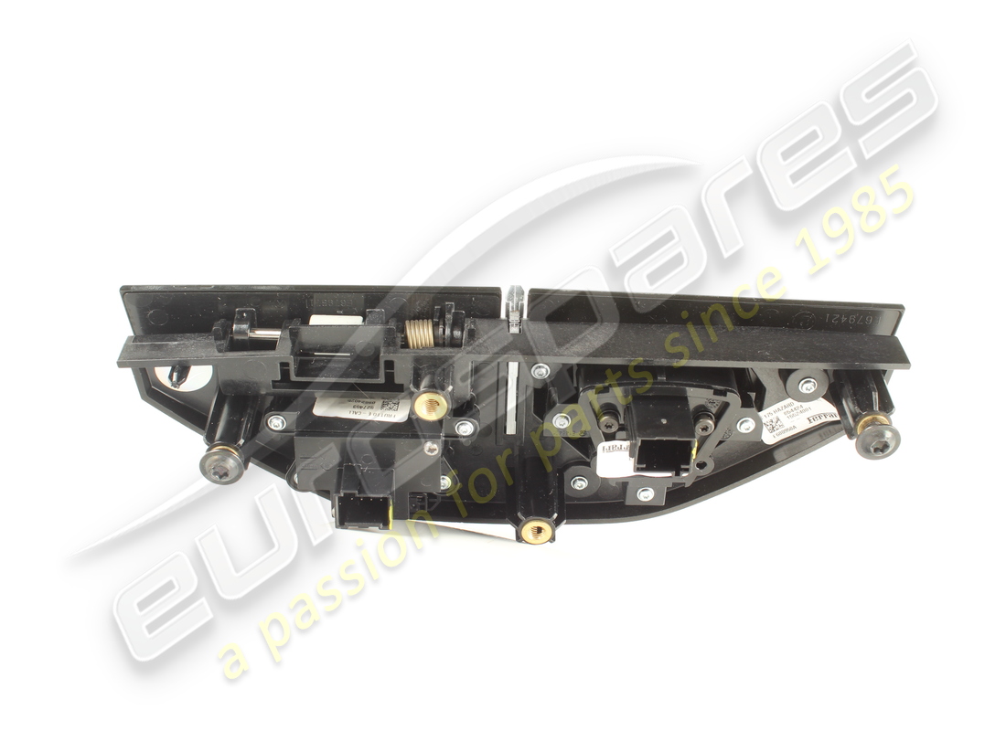 used ferrari complete hazard warning light button surround. part number 854424 (2)