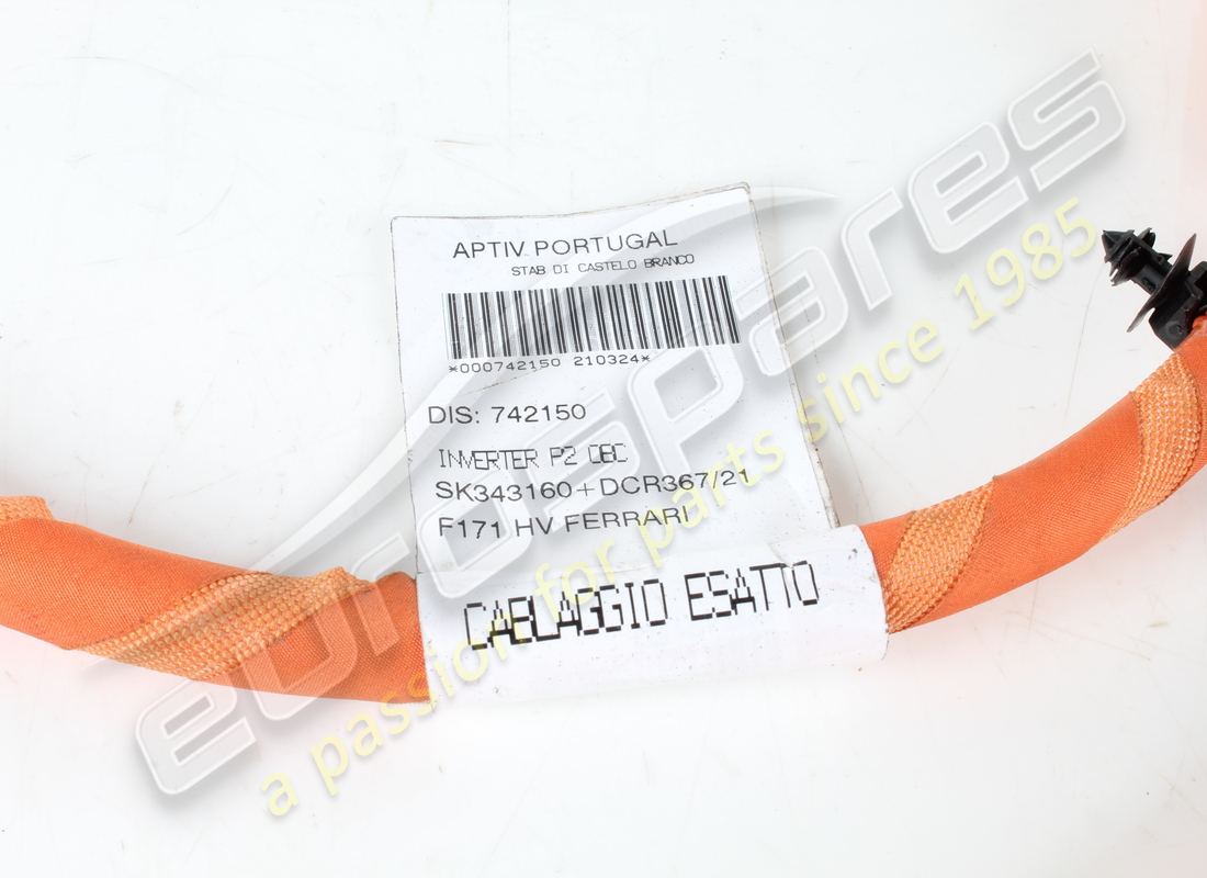 used ferrari cavo hvc8 obc-inverter p2. part number 742150 (3)