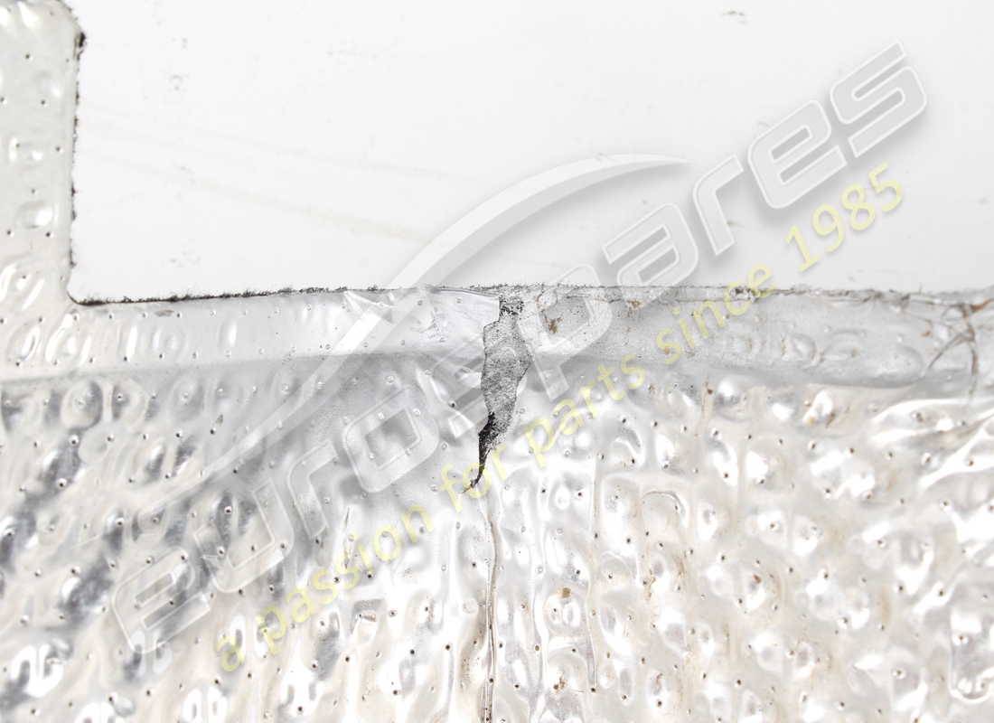 used ferrari lh silencer heat shield. part number 870468 (2)