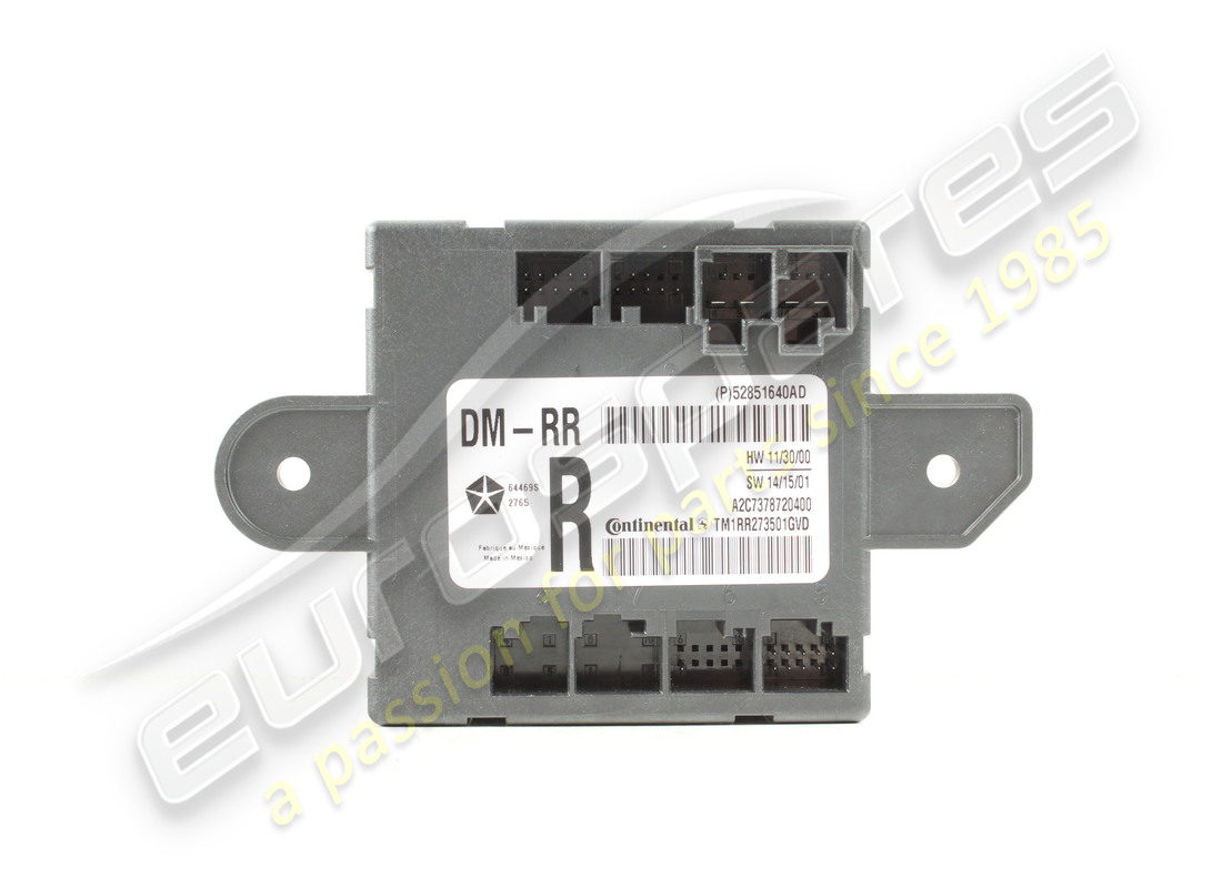 NEW MASERATI DOOR MODULE REAR RIGHT. PART NUMBER 670030151 (1) new maserati door module rear right. part number 670030151 (1)