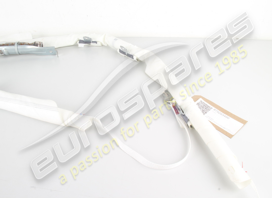 USED MASERATI LH SIDE CURTAIN AIR BAG MODULE. PART NUMBER 670293490 (3) used maserati lh side curtain air bag module. part number 670293490 (3)