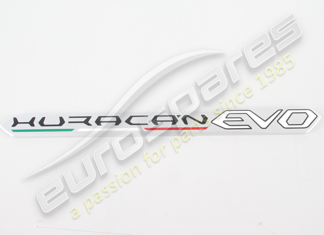 NEW LAMBORGHINI NAMEPLATE. PART NUMBER 4T0854499C (1) new lamborghini nameplate. part number 4t0854499c (1)