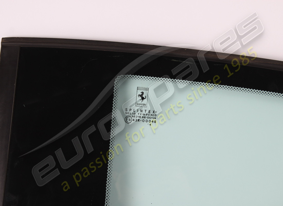 USED FERRARI LH REAR SIDE GLASS. PART NUMBER 66855700 (2) used ferrari lh rear side glass. part number 66855700 (2)