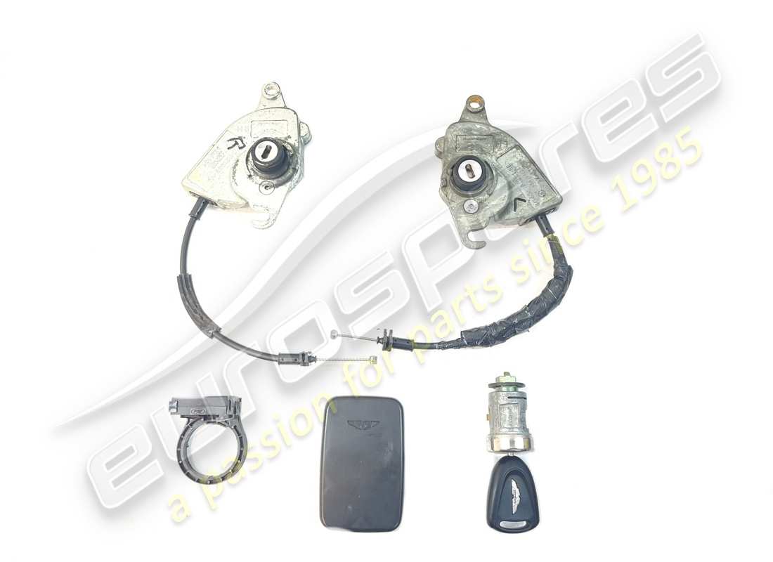 used aston martin lockset. part number 4g43f22050bf (1)