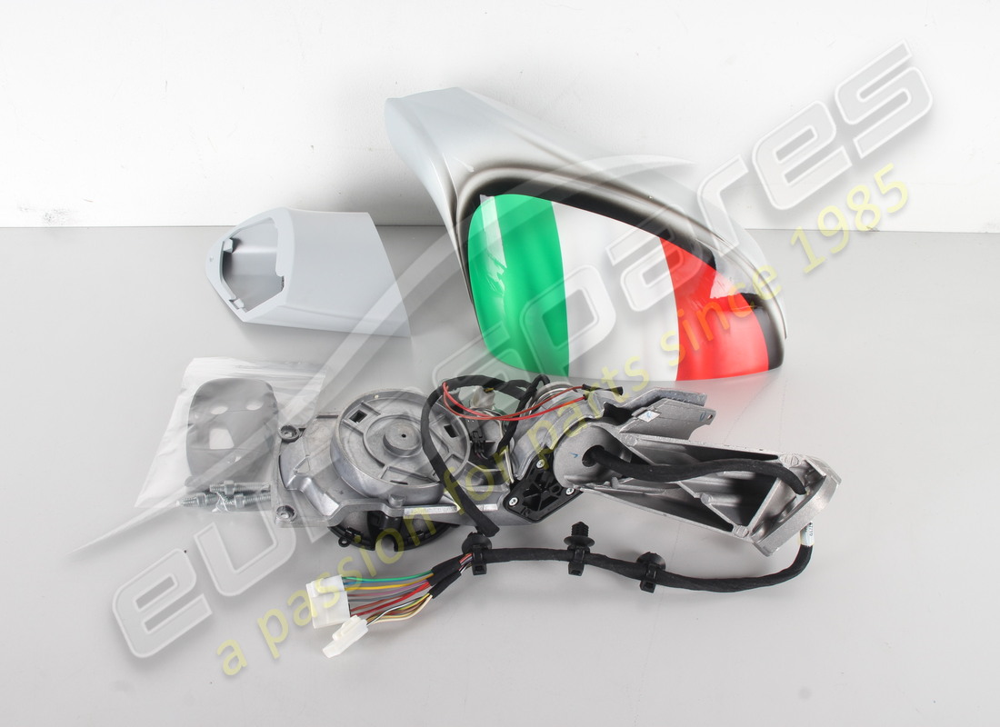 NEW Ferrari TRICOLORE ITALY FLAG DOOR MIRROR . PART NUMBER 70002196 (1)