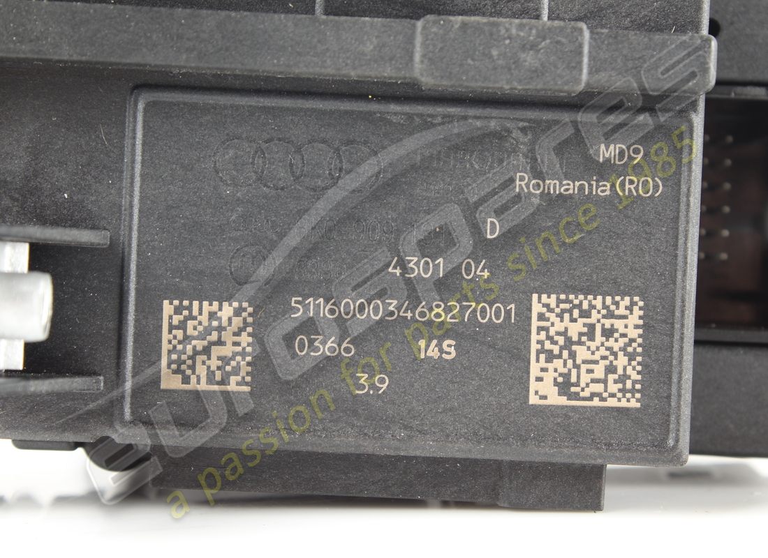 USED LAMBORGHINI DRIVER IDENTIFICATION. PART NUMBER 8K0909131D (3) used lamborghini driver identification. part number 8k0909131d (3)