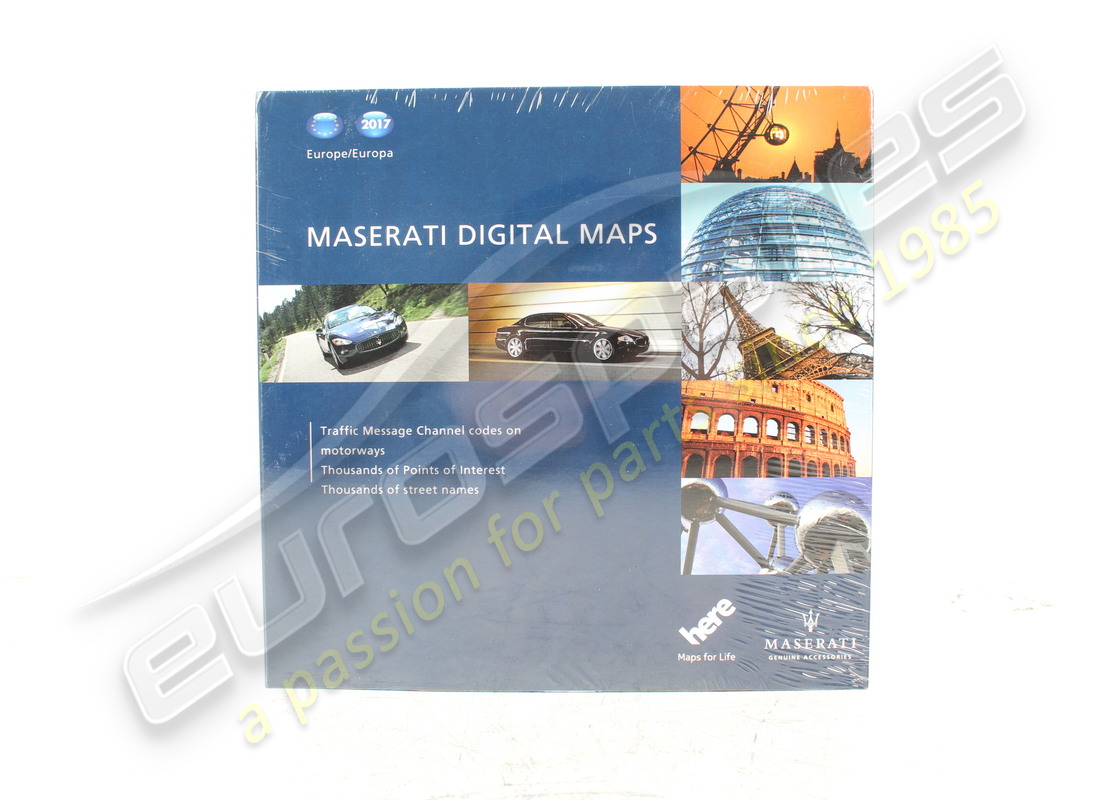 NEW MASERATI NAVIGATION MAP-EUROPE VERSIO. PART NUMBER 940000046 (1) new maserati navigation map-europe versio. part number 940000046 (1)