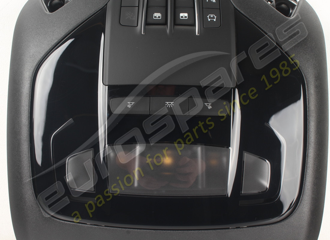 new maserati front dome light plate black. part number 670194427 (3)