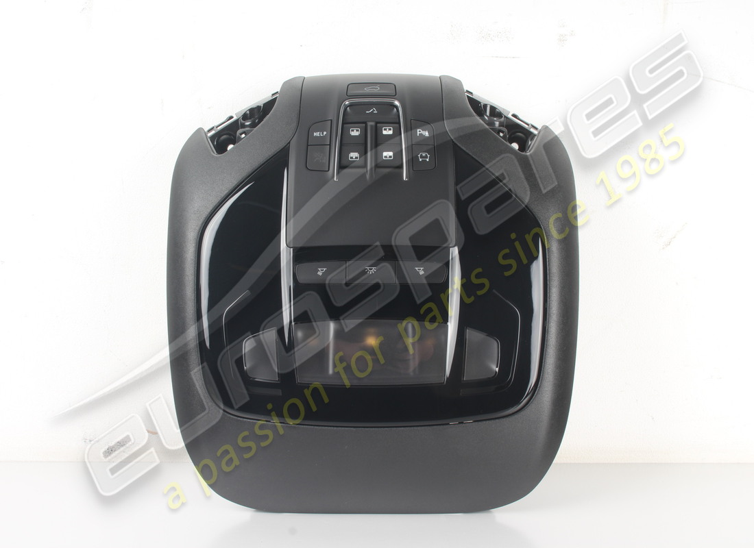 new maserati front dome light plate black. part number 670194427 (1)