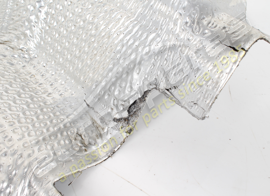 used ferrari rh silencer heat shield. part number 870469 (2)