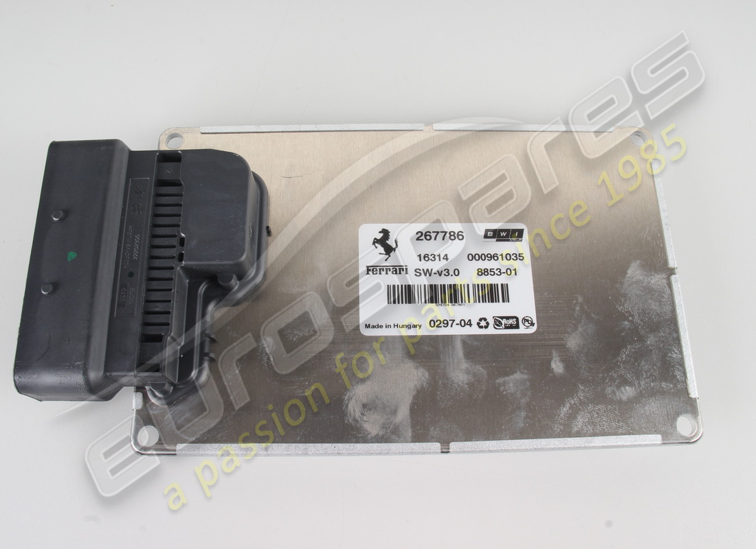 NEW FERRARI MAGNERIDE SUSPENSION ECU. PART NUMBER 267786 (3) new ferrari magneride suspension ecu. part number 267786 (3)