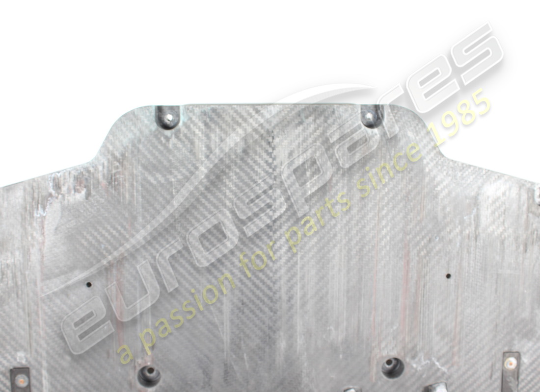 DAMAGED FERRARI FRONT UNDERBODY SHIELD. PART NUMBER 958160 (3) damaged ferrari front underbody shield. part number 958160 (3)