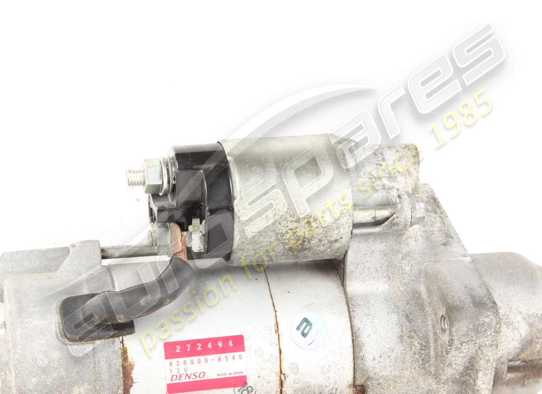 USED FERRARI STARTER MOTOR. PART NUMBER 272494 (2) used ferrari starter motor. part number 272494 (2)