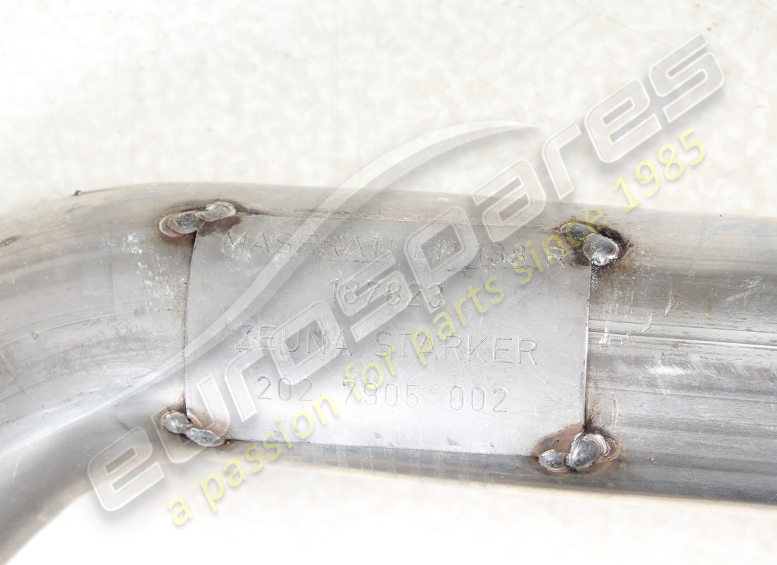 NEW MASERATI RH EXTENSION PIPE. PART NUMBER 187823 (6) new maserati rh extension pipe. part number 187823 (6)