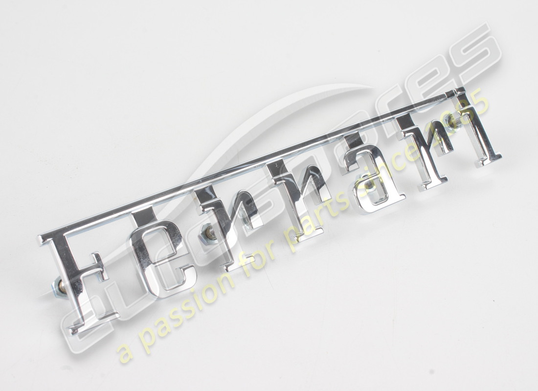 new ferrari rh chrome badge. part number 266499 (1)