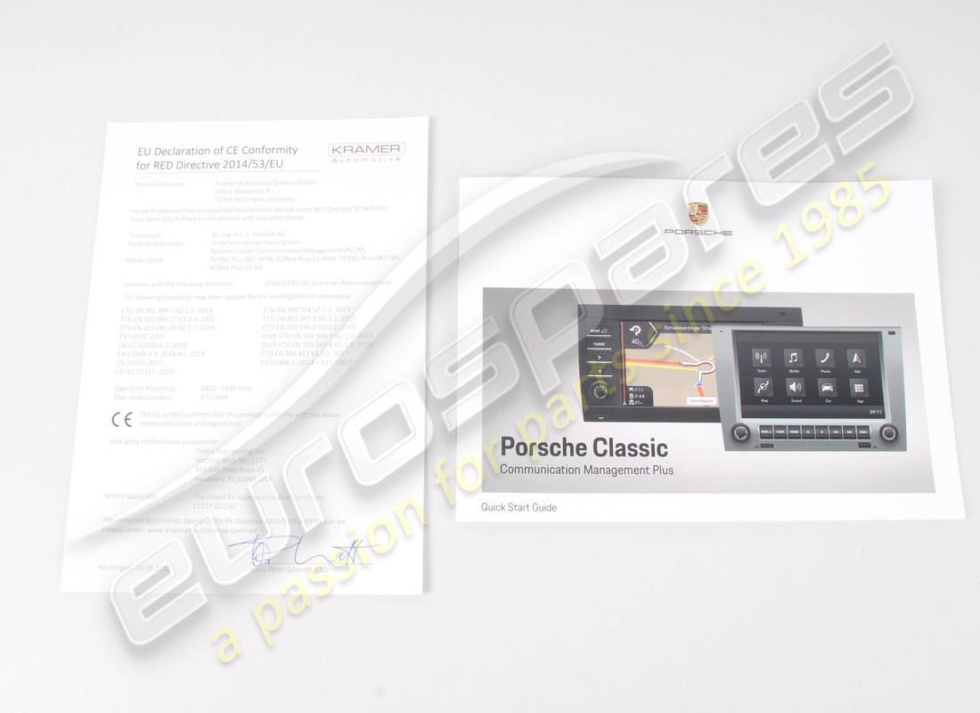 new porsche classic communication management / pccm plus (997 gen 1 only). part number 99764259000 (11)