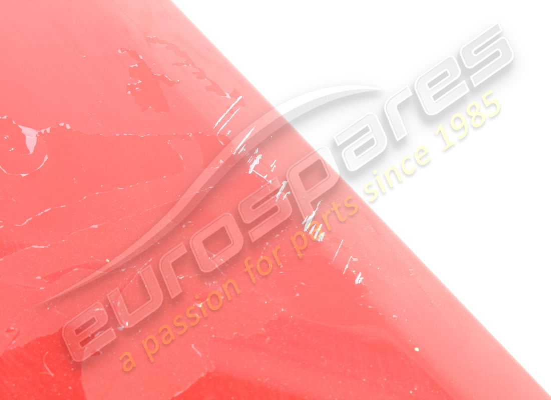 DAMAGED FERRARI COMPLETE UPPER SPOILER COVER. PART NUMBER 985821722 (2) damaged ferrari complete upper spoiler cover. part number 985821722 (2)