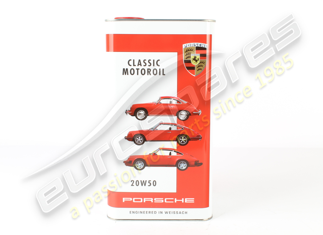 NEW PORSCHE ENGINE OIL - PORSCHE CLASSIC 20W50 - 5L. PART NUMBER 00004320929 (1) new porsche engine oil - porsche classic 20w50 - 5l. part number 00004320929 (1)