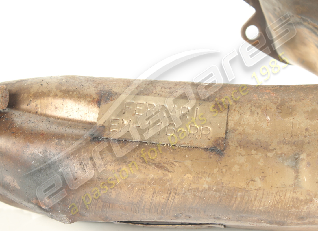 USED FERRARI RH REAR EXHAUST MANIFOLD RHD PART NUMBER 157759 (4) used ferrari rh rear exhaust manifold rhd part number 157759 (4)