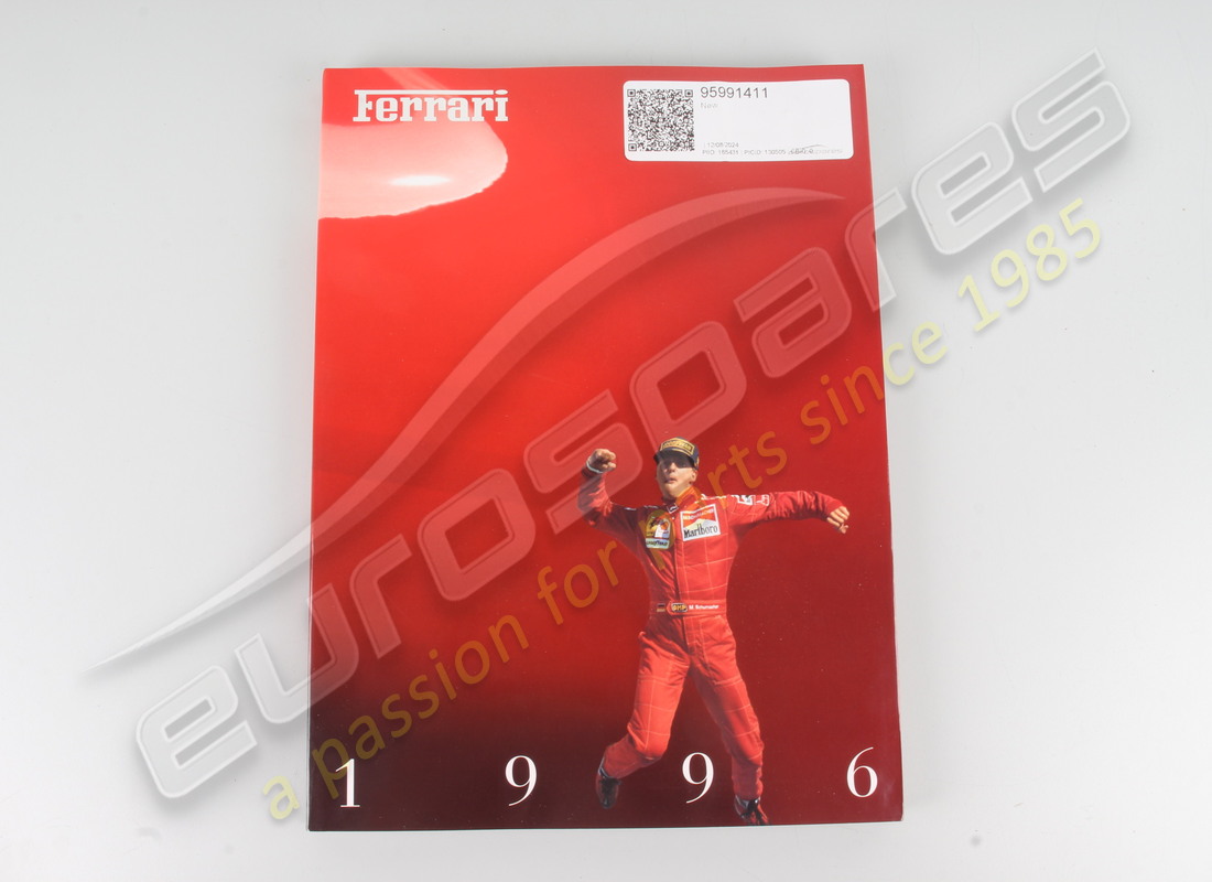 NEW FERRARI 1996 FERRARI YEARBOOK. PART NUMBER 95991411 (1) new ferrari 1996 ferrari yearbook. part number 95991411 (1)
