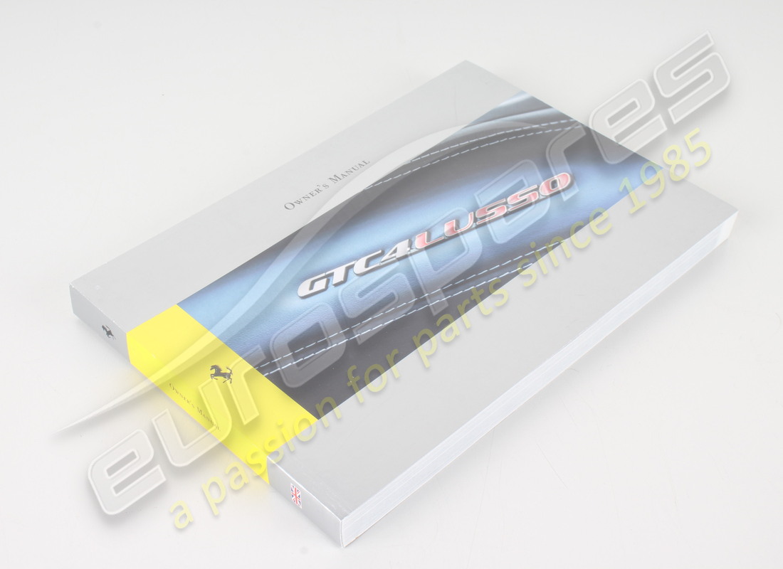 new ferrari owner's manual. part number 854726 (2)