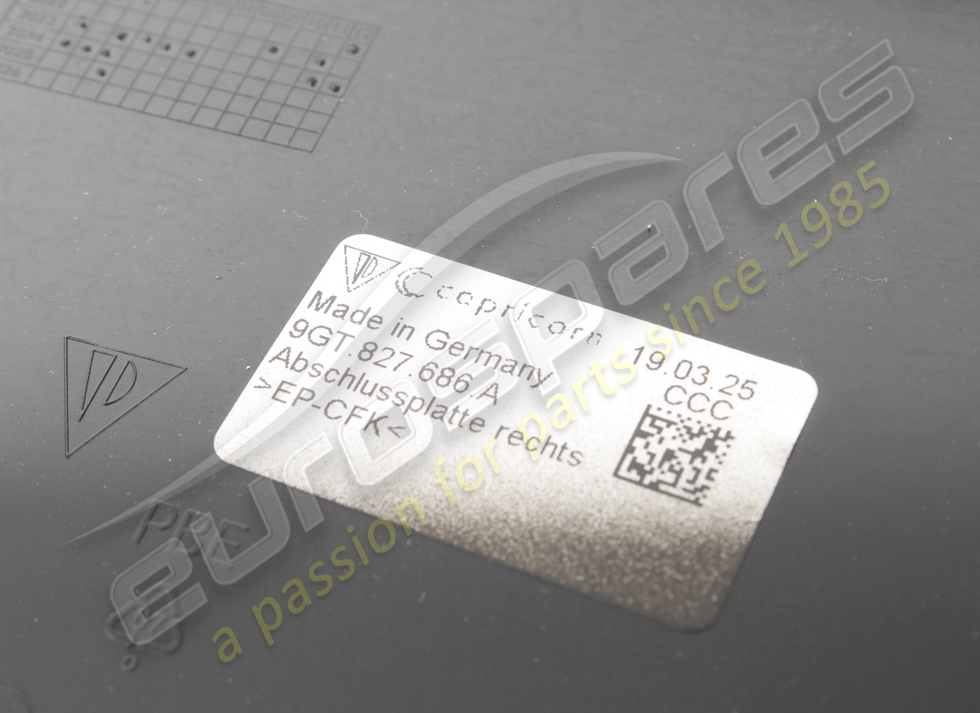 new porsche cover matt black. part number 9gt827686aok1 (3)