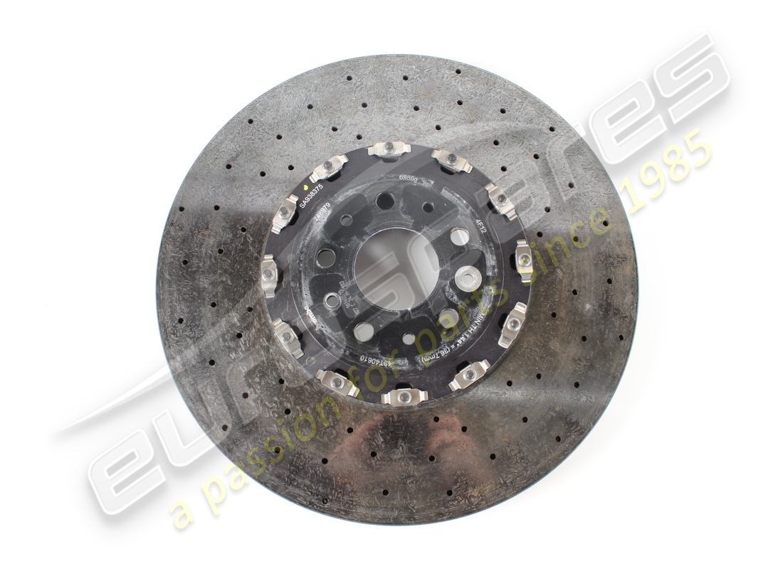 USED Ferrari FRONT BRAKE DISC 398 X 38 12 TR. R . PART NUMBER 763220 (1)