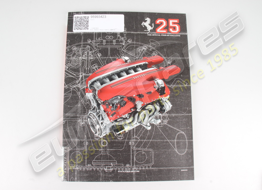 NEW FERRARI N°25 FERRARI MAGAZINE. PART NUMBER 95993423 (1) new ferrari n°25 ferrari magazine. part number 95993423 (1)