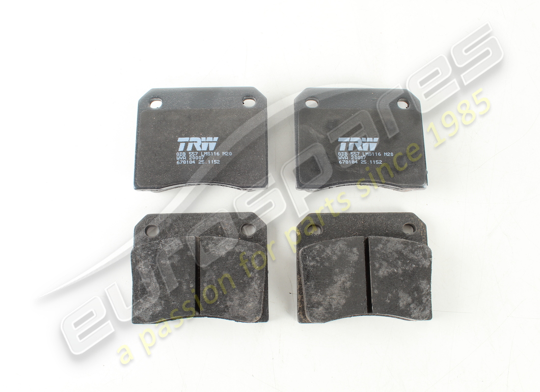 NEW Eurospares REAR BRAKE PADS SET . PART NUMBER 003203852 (1)