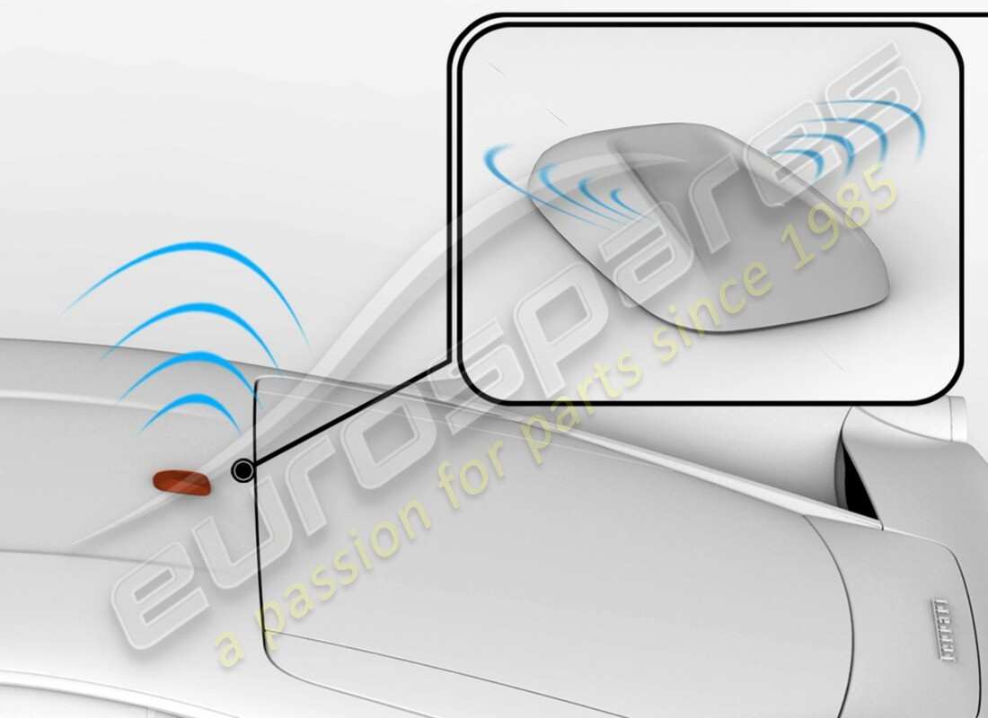 NEW FERRARI SATELLITE ANTENNA KIT (SDARS). PART NUMBER 70003020 (1) new ferrari satellite antenna kit (sdars). part number 70003020 (1)