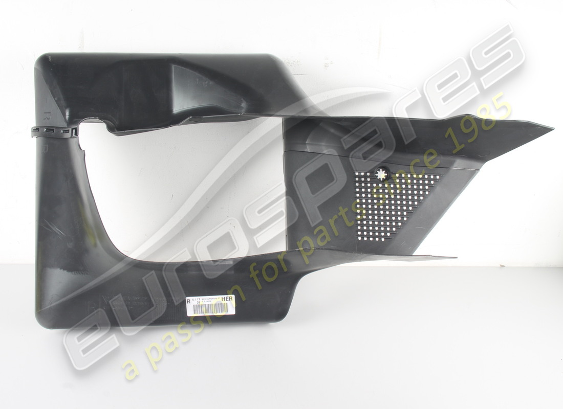 NEW PORSCHE AIR DUCT RIGHT SIDE (PR:009,250, -153) BLACK. PART NUMBER 981575322021E0 (4) new porsche air duct right side (pr:009,250, -153) black. part number 981575322021e0 (4)