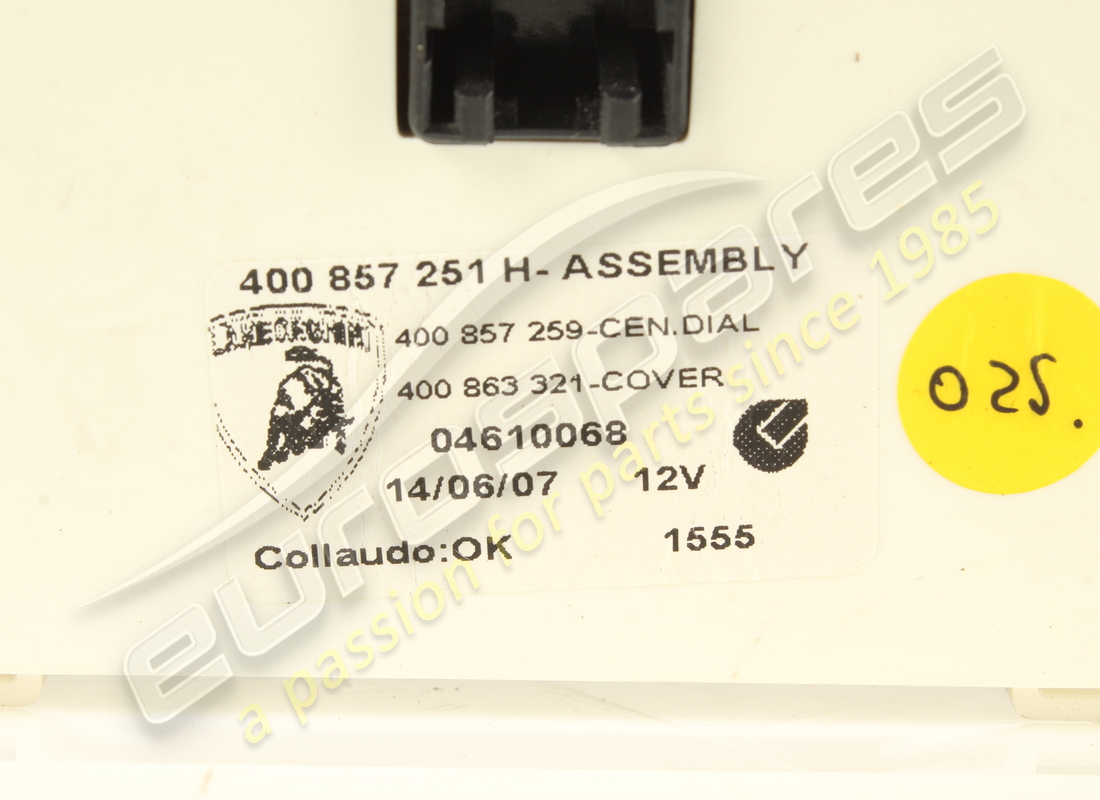 used lamborghini mounting,dashboard. part number 400857251h (6)