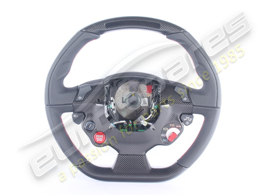 new ferrari carbon steering wheel (red stiches) part number 87711800