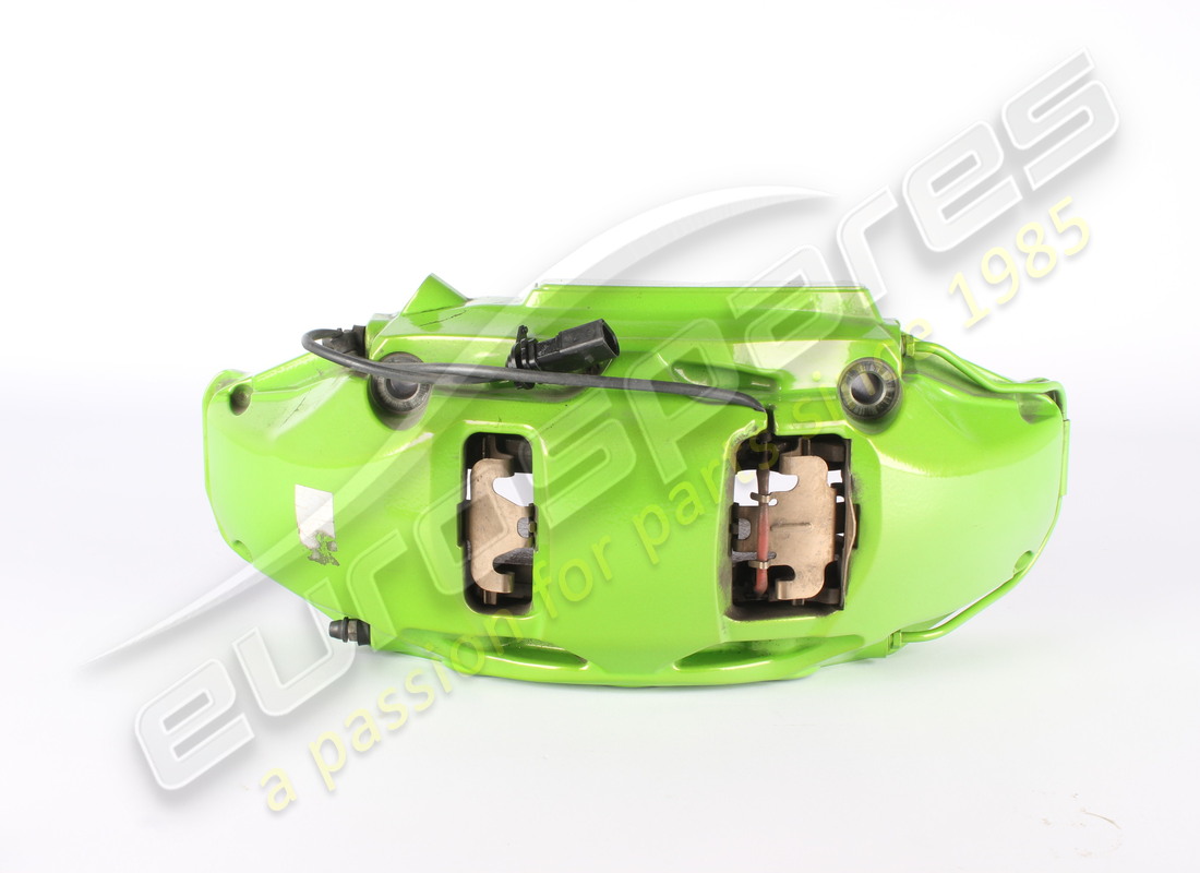 USED LAMBORGHINI BRAKE CALIPER 21 CERAMIC 10K. PART NUMBER 4M0615105KP (2) used lamborghini brake caliper 21 ceramic 10k. part number 4m0615105kp (2)