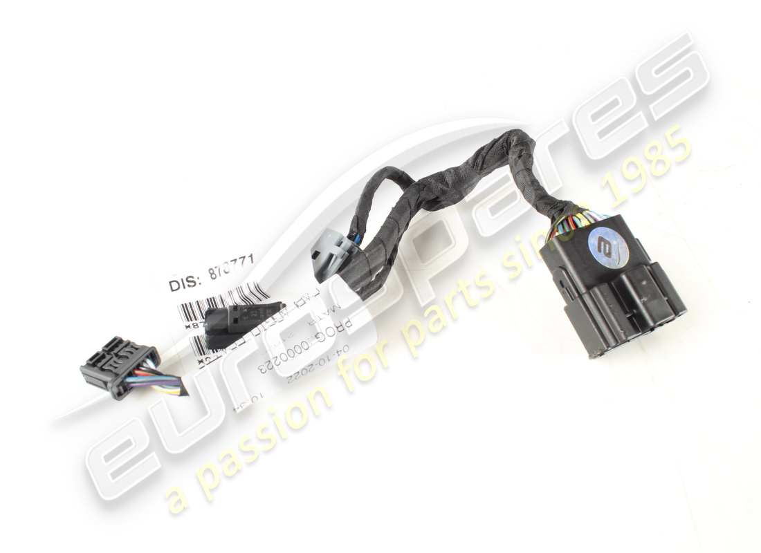 USED Ferrari CENTRE TUNNEL WIRING HARNESS . PART NUMBER 878771 (1)