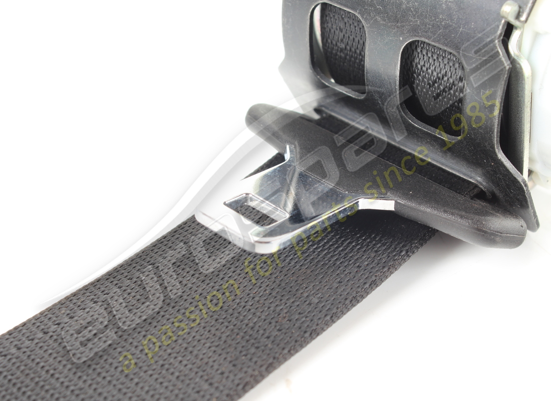 USED FERRARI RH REAR SEAT BELT. PART NUMBER 839497.. (5) used ferrari rh rear seat belt. part number 839497.. (5)