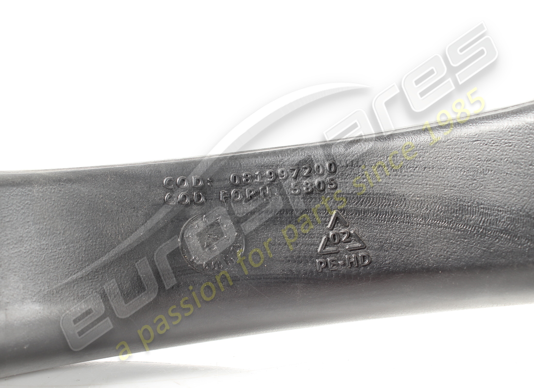 USED FERRARI DASH-RH DOOR AIR DUCT. PART NUMBER 83544300 (3) used ferrari dash-rh door air duct. part number 83544300 (3)