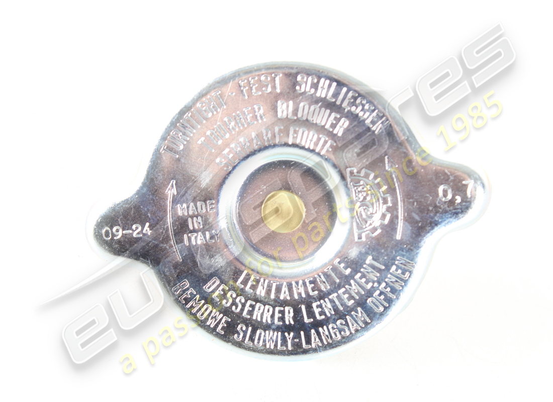 NEW EUROSPARES RADIATOR PRESSURE CAP (0.7 BAR). PART NUMBER 101499A (1) new eurospares radiator pressure cap (0.7 bar). part number 101499a (1)