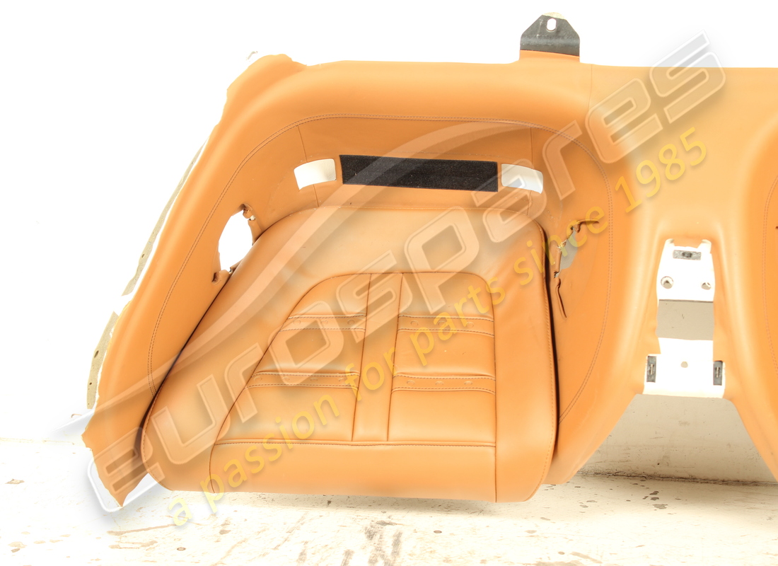 USED EUROSPARES COMPLETE FRONT & REAR SEET SET ( CUIOIO LEATHER WITH BLACK STITCHING ). PART NUMBER EAP1566195 (17) used eurospares complete front & rear seet set ( cuioio leather with black stitching ). part number eap1566195 (17)