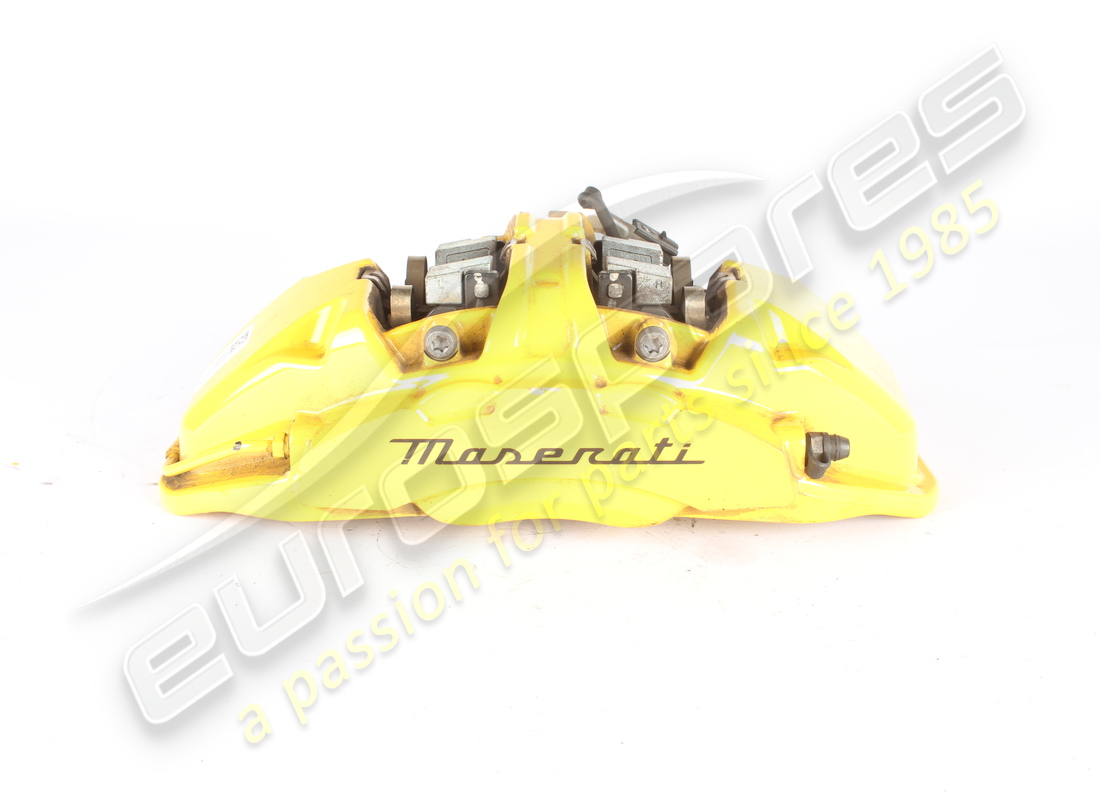 USED MASERATI FRONT RH CALIPER YELLOW. PART NUMBER 670214639 (1) used maserati front rh caliper yellow. part number 670214639 (1)