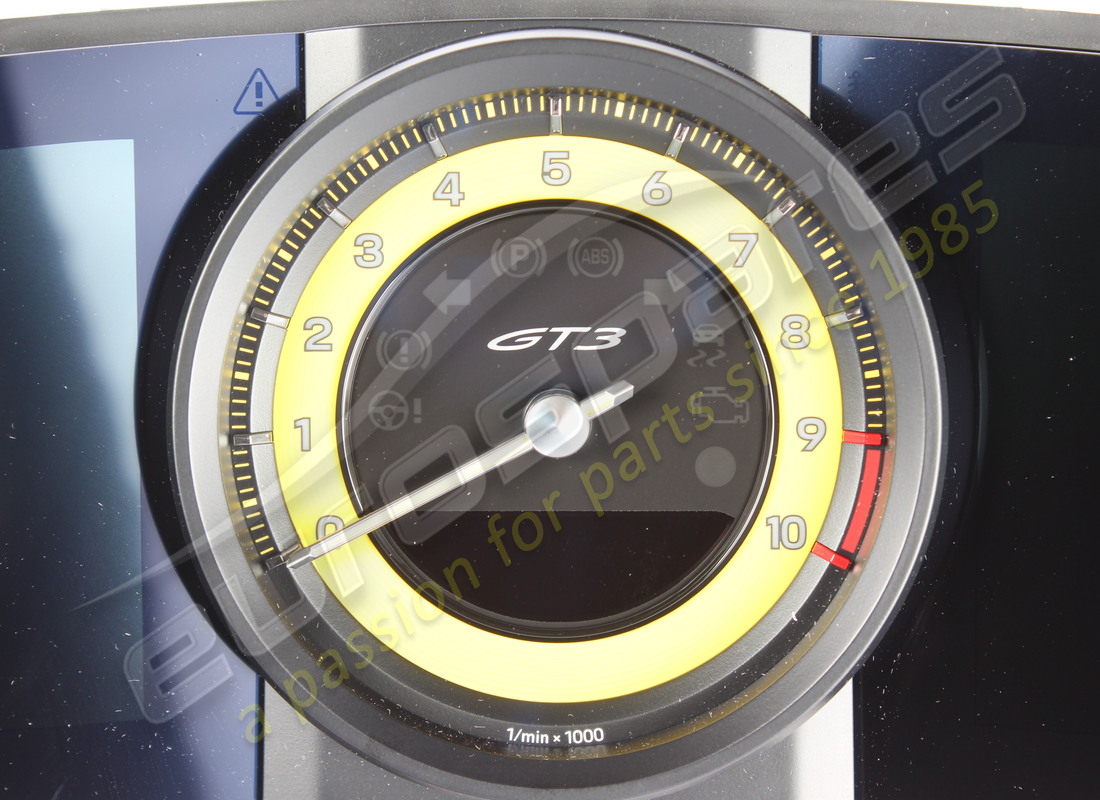 USED PORSCHE COMBI-INSTRUMENT RACING YELLOW. PART NUMBER 9GT920830J1S1 (2) used porsche combi-instrument racing yellow. part number 9gt920830j1s1 (2)