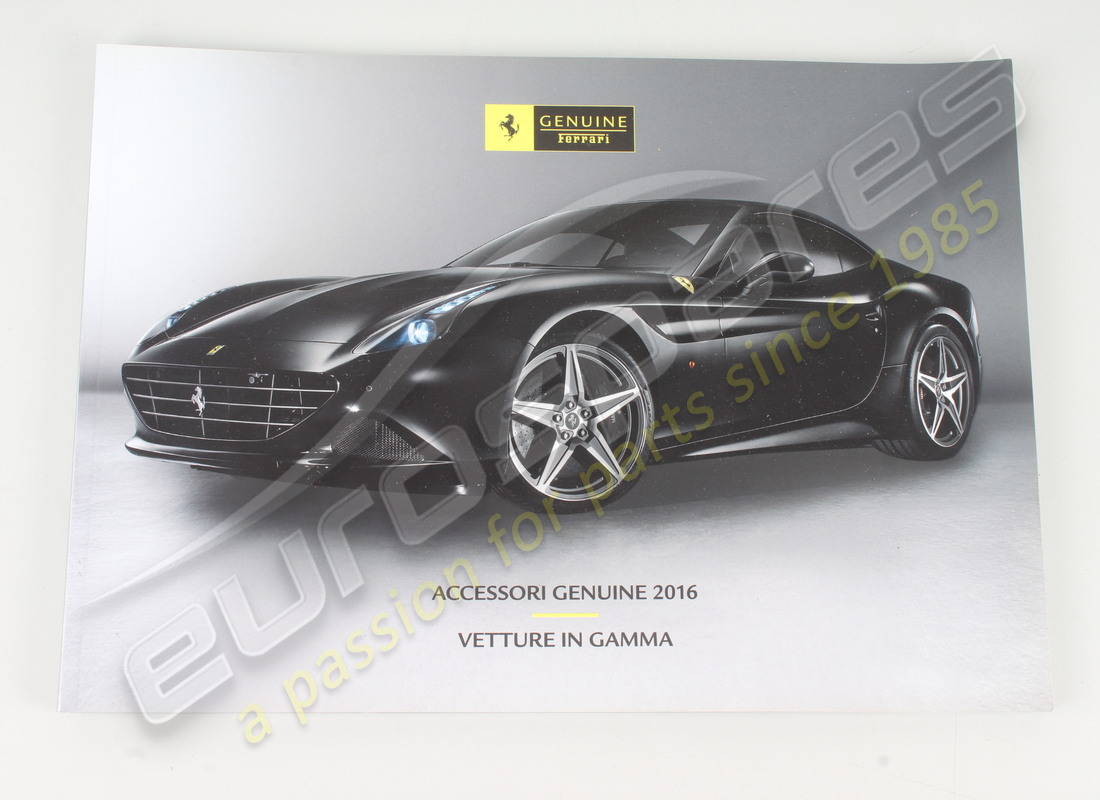 NEW FERRARI BROCHURE FG IN RANGE CAR MOD. PART NUMBER 70004073 (1) new ferrari brochure fg in range car mod. part number 70004073 (1)