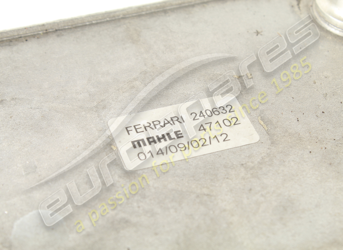 used ferrari oil heat exchanger. part number 240632 (5)
