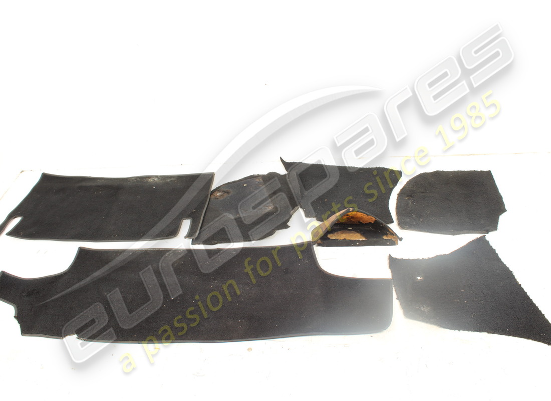 used eurospares ferrari 246 dino rear luggage compartment carpet set. part number eap1447618 (2)