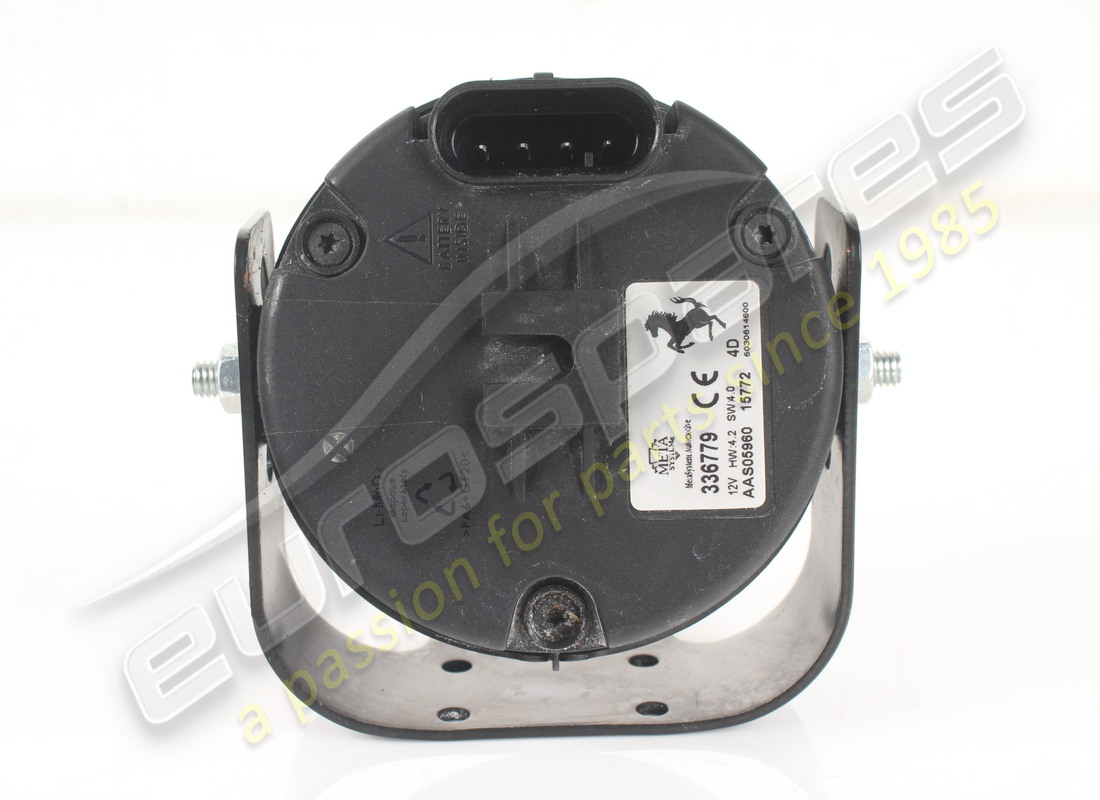 used ferrari complete anti-theft system siren. part number 336779 (2)