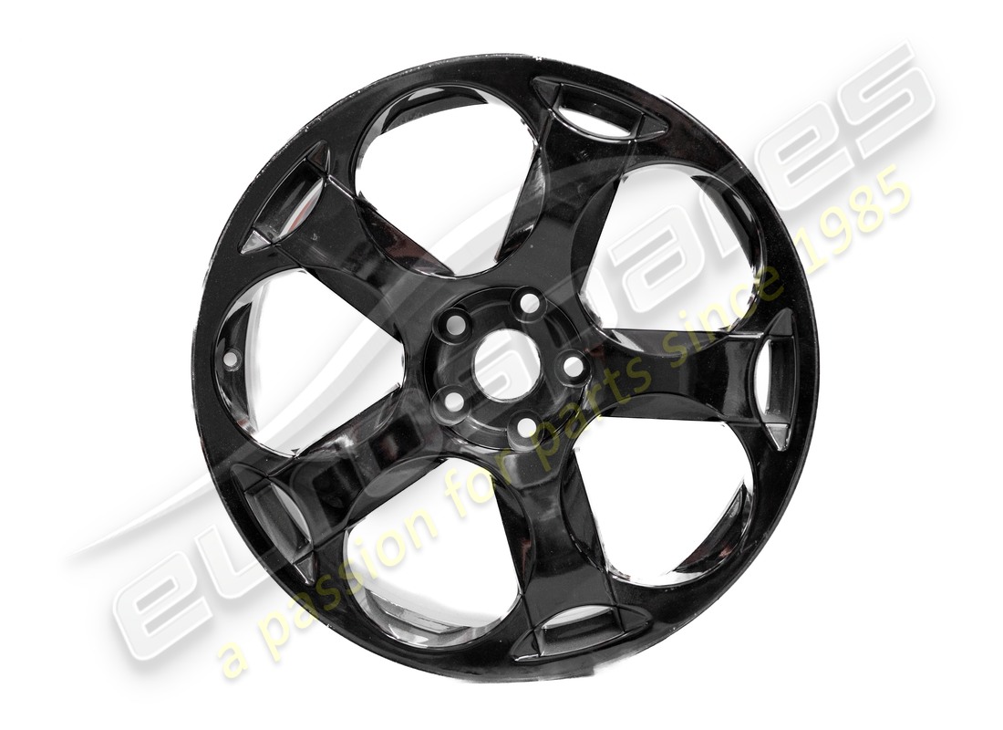 used lamborghini cassiopea shiny black wheels set. part number lwhe021 (6)