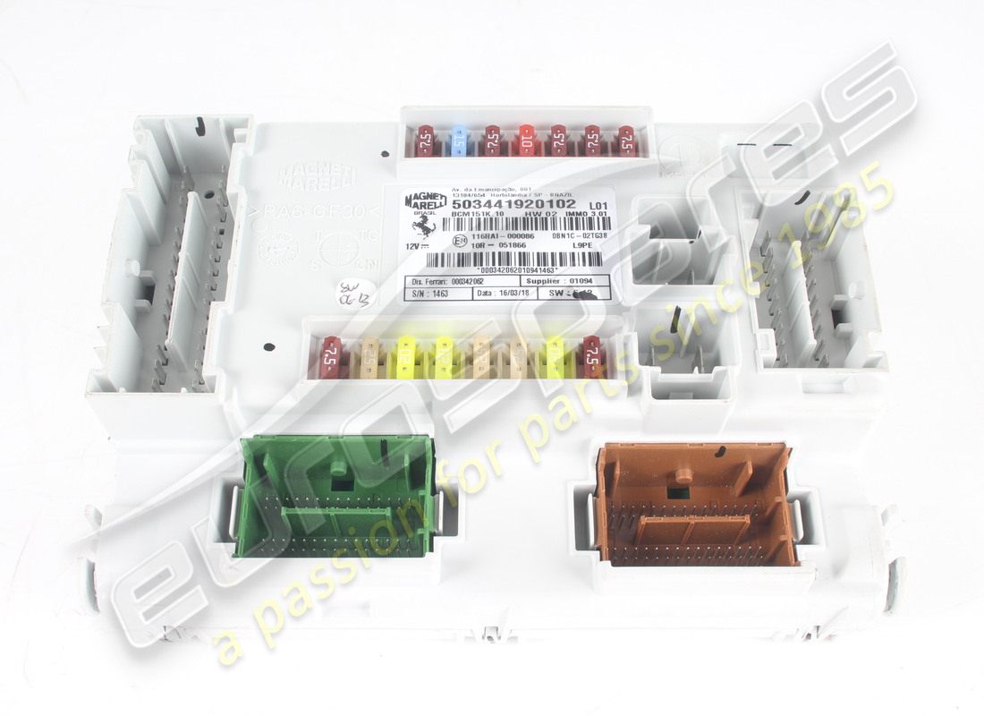 used ferrari npl nodo plancia. part number 342062 (1)