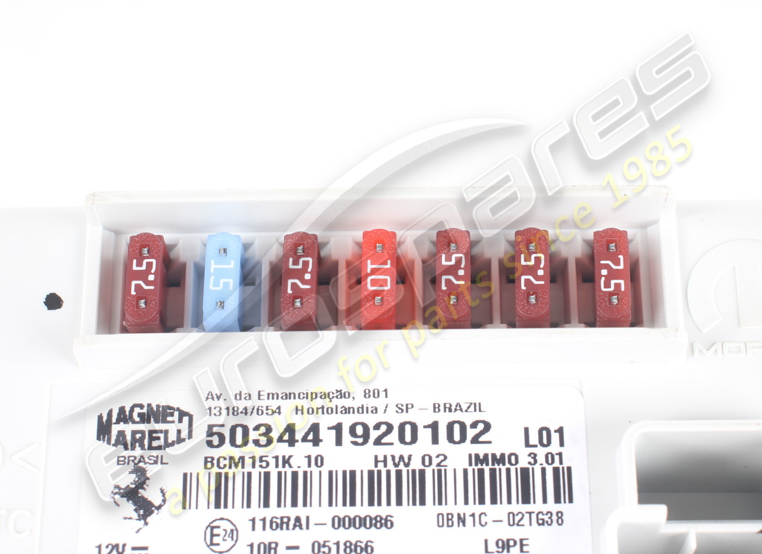 used ferrari npl nodo plancia. part number 342062 (3)