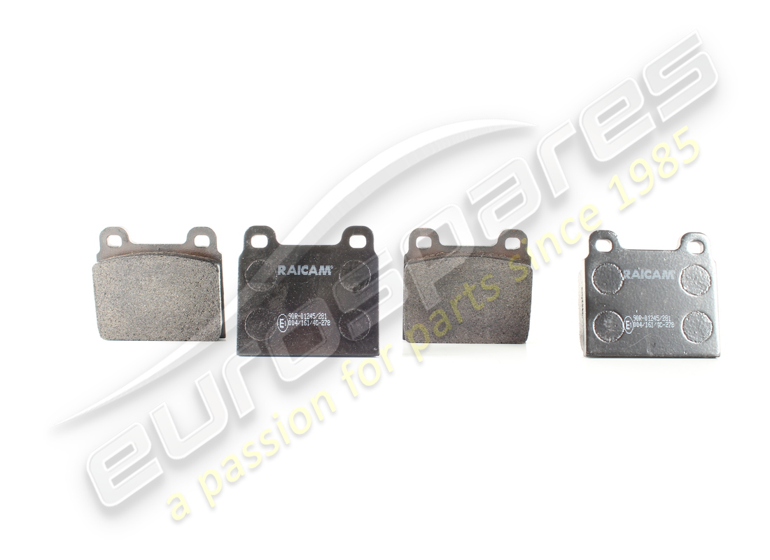 NEW EUROSPARES FRONT PAD SET. PART NUMBER 108133 (2) new eurospares front pad set. part number 108133 (2)