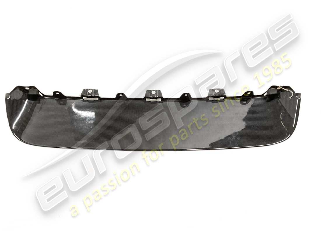 used ferrari complete fixing plate under lower part of rear screen - carbon fibre. part number 89130100 (1)